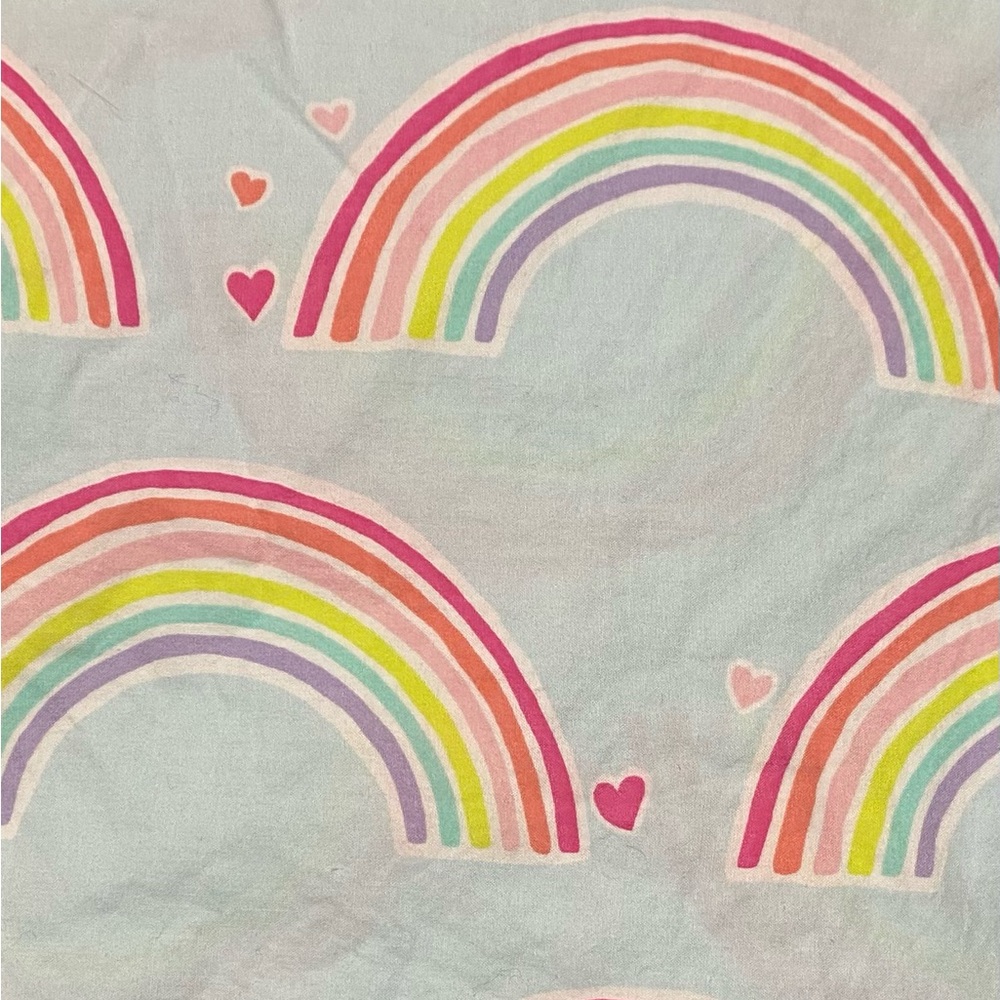 Pottery Barn Kids Rainbow Duvet Cover - Multicolor